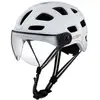 Image de Casque de vélo urbain CAIRN QUARTZ VISOR (MAT METTALIC WHITE)