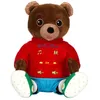 Image de Peluche Interactive Petit Ours Brun, Chansons, Comptines, Conteuse D'histoires - 28 Cm Jaune