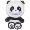 Image de Peluche Panda Hoody Pets - Gipsy Toys - 24 Cm