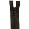 Image de Fermeture « Eclair » nylon séparable 60 cm - Brou de noix