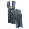 Image de Fermeture Eclair Métalique Non séparable 20 cm Z15 Jeans Bleu Jean délavé