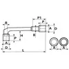 Image de CLE A PIPE DEBOUCHEE 6/6 PANS 24 MM SAM - 94-24