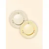 Image de Sucette Ronde - 0-6 Mois - Lot De 2 Jaune + Beige