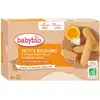 Image de Babybio Biscuits - 8 mois et plus - Petits Boudoirs à l'Huile Essentielle d'Orange Douce - BIO 6 sachets de 4 boudoirs