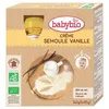 Image de Creme Semoule Vanille - Des 6 Mois 4x85g