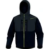 Image de Veste de travail Ã  capuche dÃ©perlante Softshell HORTEN 2 noir et jaune - M DELTA PLUS