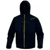 Image de Veste de travail lÃ©gÃ¨re Ã  capuche Softshell HORTEN 2 Light noir et jaune - XL DELTA PLUS