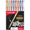 Image de Stylo roller Signo Pailleté 1 mm 8 couleurs