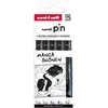 Image de 5 Feutres Ãcriture Et Dessin - Pour Le Manga Shonen - Noir - Assortiment De Pointes
