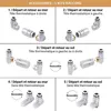 Image de Lot 3 Spots Blanc Encastrables Fixes Ruby Module 5w 400lm Blanc Chaud