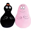 Image de Lot de 2 peluches coussins - BARBAPAPA - JEMINI - Barbapapa et Barbamama - 40 cm