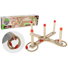 Image de Jeu en bois 5 anneaux à lancer