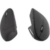 Image de T'nB Ergo WIRELESS ERGONOMIC MOUSE - Souris - pour gauchers - optique - 5 boutons - sans fil - 2.4 GHz - récepteur sans fil USB - noir, argent en occasion ou reconditionné