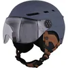 Image de Casque VÃ©lo Tnb Urban Moov VisiÃ¨re Taille M Bleu Marine