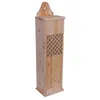 Image de FRANDIS Huche a pain en bois pin massif 78x21x17cm marron