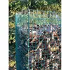 Image de Grillage CarrÃ© PlastifiÃ© Ideal Garden 19mm 0,5x3m Vert