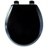 Image de Abattant Tradition double - Noir, Noir