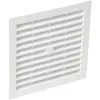Image de Grille de ventilation en applique Type 100cm2 carrÃ©e 130x130 mm - NICOLL - 1B114