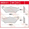 Image de Trw Lucas Sintered Doublure Mcb671sv
