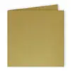 Image de Pollen - 25 cartes doubles carrées 16 x 16 cm - Or
