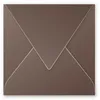 Image de Clairefontaine Enveloppe 120g 140x140 Marron TaupÃ© Pqt 20