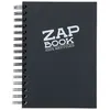 Image de Bloc Papier Zap Book SpiralÃ© Grand CÃ´tÃ© 160 Feuilles 80g Sur MÂ² A5 Noir Naturel