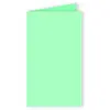 Image de Pollen - 25 cartes doubles rectangulaires 10.6 x 21.3 cm - Vert jade