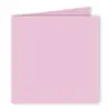 Image de Pollen - 25 cartes doubles carrées 16 x 16 cm - Rose dragée