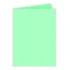 Image de Pollen - 25 cartes doubles rectangulaires 11 x 15.5 cm - Vert jade