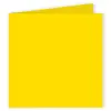Image de Pollen - 25 cartes doubles carrées 16 x 16 cm - Jaune soleil