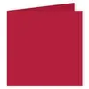 Image de Pollen - 25 cartes doubles carrées 16 x 16 cm - Rouge groseille