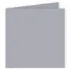 Image de Pollen - 25 cartes doubles carrées 13.5 x 13.5 cm - Gris koala