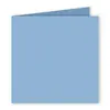 Image de Pollen - 25 cartes doubles carrées 16 x 16 cm - Bleu lavande