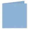 Image de Pollen - 25 cartes doubles carrées 13.5 x 13.5 cm - Bleu lavande