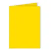 Image de Pollen - 25 cartes doubles rectangulaires 11 x 15.5 cm - Jaune soleil
