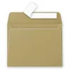 Image de Clairefontaine Enveloppe 120g 90x140 Or Pqt 20 Avec Bande De Protection