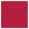Image de Pollen - 20 enveloppes carrées 16.5 x 16.5 cm - Rouge groseille