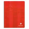 Image de Cahier Clairefontaine Reliure Brochure 21x29,7cm 192 Pages Grands Carreaux Papier 90g (Coloris AlÃ©atoire)