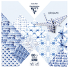 Image de Papier origami Shibori 60 feuilles 15 x 15 cm