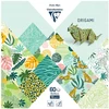 Image de Papier origami Fraîcheur exotique 60 feuilles 15 x 15 cm