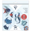 Image de Kit origami Faune marine 60 feuilles 3 formats