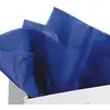 Image de Papier de soie 18g/m² x8f. - Bleu France - 50 x 75 cm