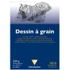 Image de Papier dessin 224 g/m² Grain fin - A4 21 x 29.7 cm - Bloc de 20 feuilles