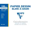 Image de Clairefontaine  Pochette Dessin Ã Grain A3 10f 180g