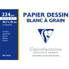 Image de Clairefontaine  Pochette Dessin Ã Grain A3 10f 224g