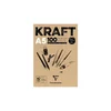 Image de Kraft - Bloc de 100 feuilles - 90 g/m² - A5