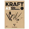 Image de Kraft - Bloc de 100 feuilles - 90 g/m² - A3