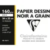 Image de Clairefontaine  Poch.Etival Color 24x32 12f 160g Noir