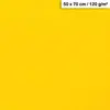 Image de Papier Maya - 120g - Jaune soleil - 50 x 70 cm