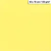 Image de Papier Maya - 120g - Jaune paille - 50 x 70 cm